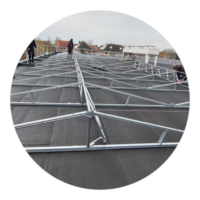Zelfdragen-montagesysteem-zonnepanelen