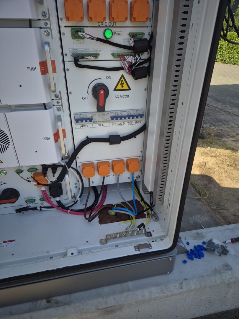 Aansluiting Solax Batterij Doppenberg